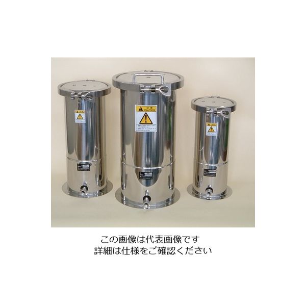 ユニコントロールズ ステンレス加圧容器(TBシリーズ) 3L TB3N 1式(1個) 1-9524-02（直送品）
