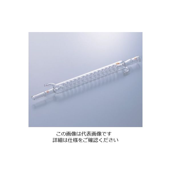 クライミング 共通摺合蛇管冷却器 グラハムタイプ 透明摺合24/40 0005-02-41 1本 1-9546-03（直送品）