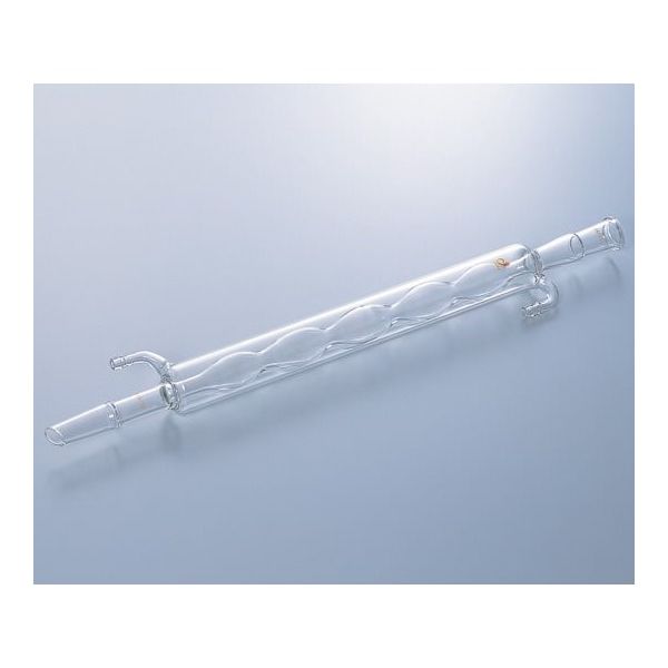 クライミング 共通摺合球入冷却器 アーリン氏タイプ 透明摺合24/40 CL0010-02-41 1本 1-9548-03（直送品）