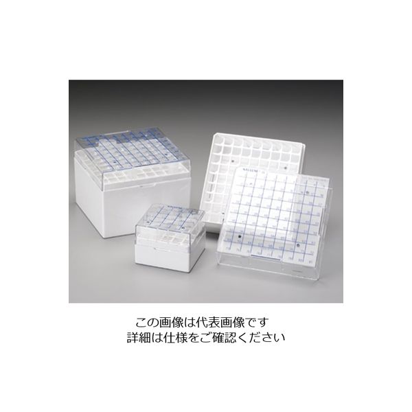 サーモフィッシャーサイエンティフィック クライオボックス 1~2mL×81本 5026-0909 1箱(4個) 1-9563-02（直送品）