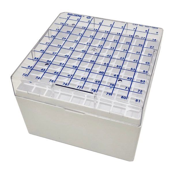 サーモフィッシャーサイエンティフィック クライオボックス 4~5mL×81本 1箱(4個入) 5027-0909JP 1箱(4個)（直送品）