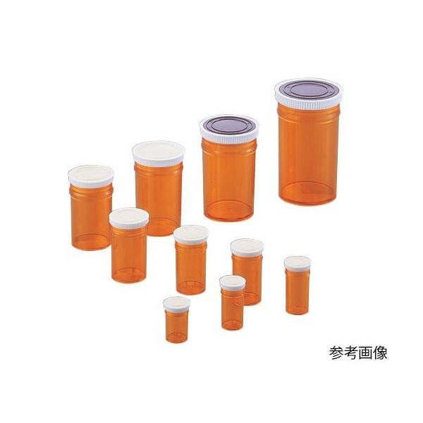 上園容器 スチロール棒瓶(標本瓶) 200mL 1-9730-08 1本（直送品）