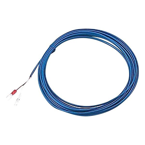 佐藤計量器製作所 被覆熱電対(デュープレックス) フッ素樹脂・FEP被覆 Y端子 5m DJ-K-BL-5m 1個 1-9930-02（直送品）