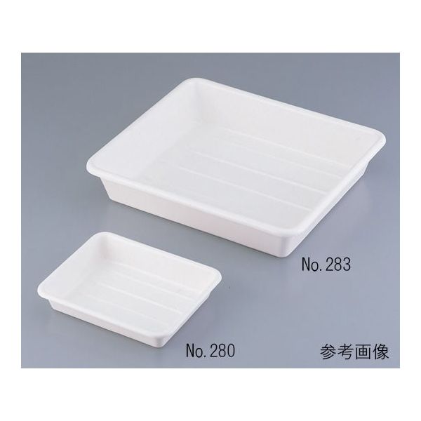 Kartell PVCバット 305×250×60mm 0028100 1個 1-9961-02（直送品）