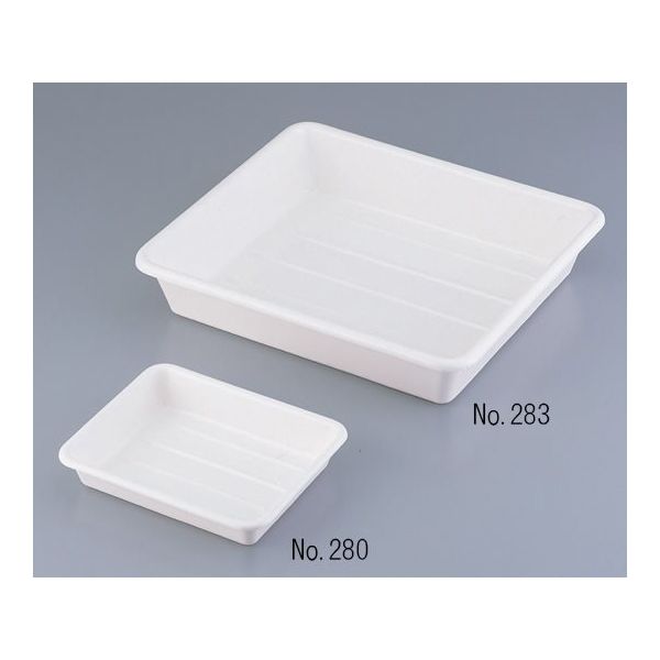 Kartell PVCバット 245×195×50mm 0028000 1個 1-9961-01（直送品）