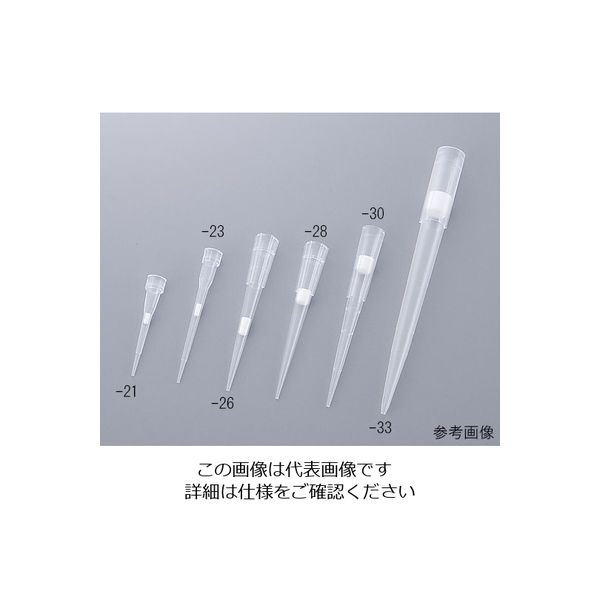 フィルターチップ(ART) 0.1~10μL 31.3mm 96本/ラック×10ラック 2139-HR 1箱(960本)（直送品）