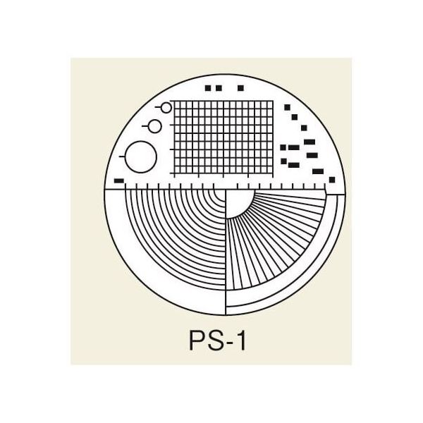 東海産業 スケール・ルーペ目盛板 PS-1 1枚 2-190-01（直送品）