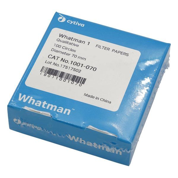 グローバルライフサイエンステクノロジーズジャパン 定性濾紙 円形No.1 7.0cm 100枚入 1001-070 1箱(100枚)（直送品）