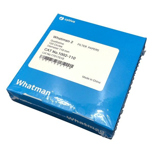 グローバルライフサイエンステクノロジーズジャパン 定性濾紙 円形No.2 11.0cm 100枚入 1002-110 1箱(100枚)（直送品）