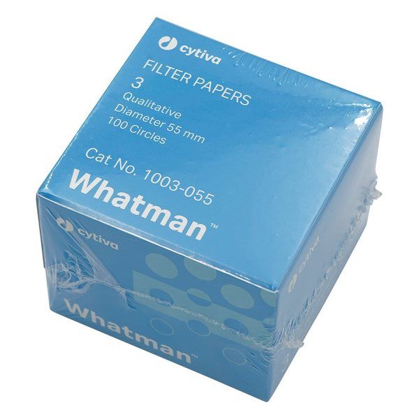 グローバルライフサイエンステクノロジーズジャパン 定性濾紙 円形No.3 5.5cm 100枚入 1003-055 1箱(100枚)（直送品）