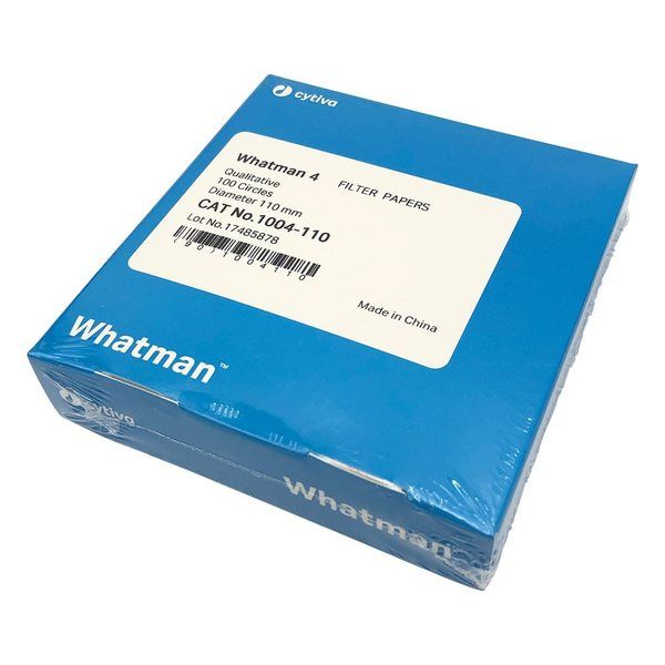 グローバルライフサイエンステクノロジーズジャパン 定性濾紙 円形No.4 11.0cm 100枚入 1004-110 1箱(100枚)（直送品）