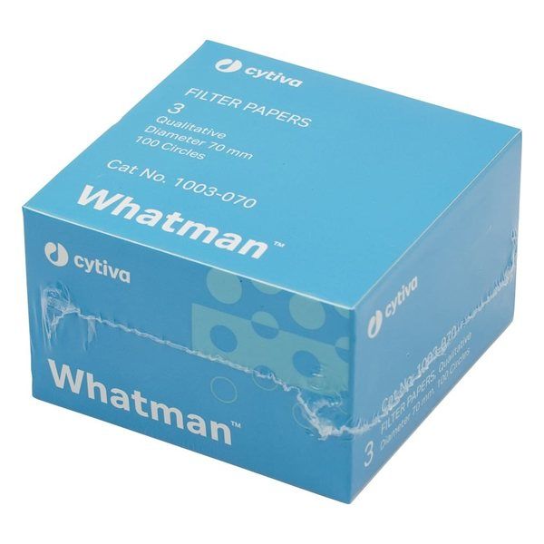 グローバルライフサイエンステクノロジーズジャパン 定性濾紙 円形No.3 7.0cm 100枚入 1003-070 1箱(100枚)（直送品）
