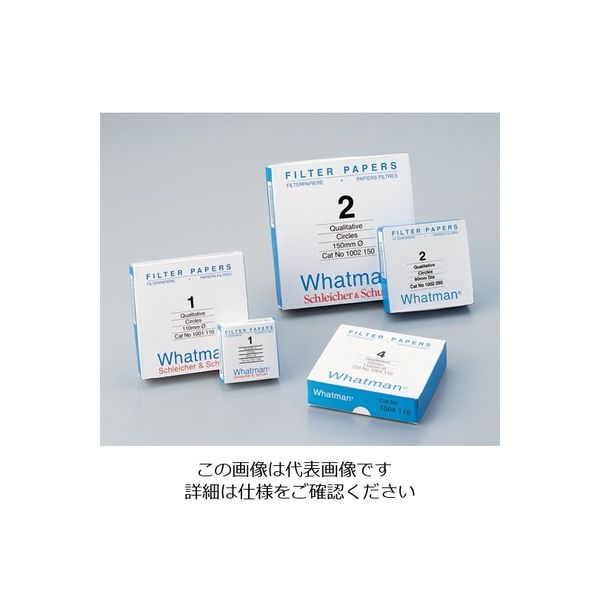 グローバルライフサイエンステクノロジーズジャパン 定性濾紙 円形No.4 5.5cm 100枚入 1004-055 2-320-01（直送品）