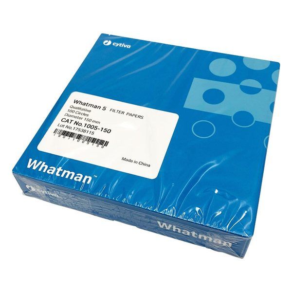 グローバルライフサイエンステクノロジーズジャパン 定性濾紙 円形No.5 15.0cm 100枚入 1005-150 1箱(100枚)（直送品）