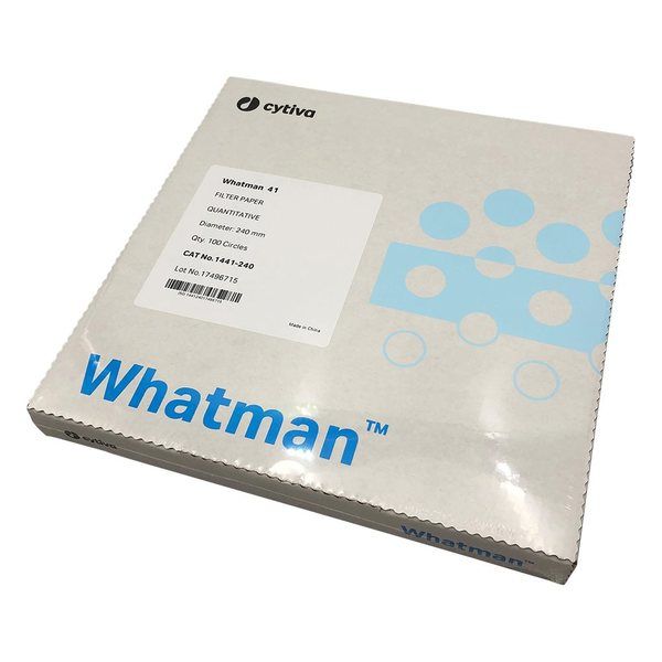 グローバルライフサイエンステクノロジーズジャパン 定量濾紙 円形No.41 24.0cm 100枚入 1441-240 1箱(100枚)（直送品）