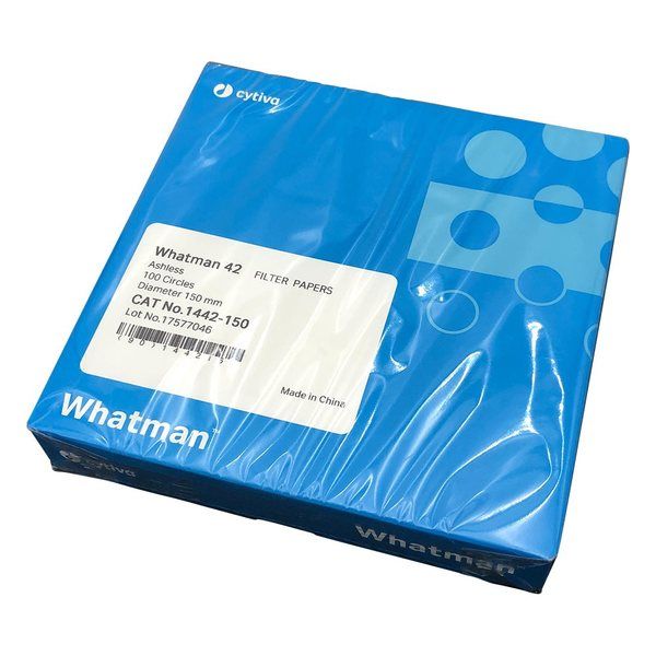 グローバルライフサイエンステクノロジーズジャパン 定量濾紙 円形No.42 15.0cm 100枚入 1442-150 1箱(100枚)（直送品）