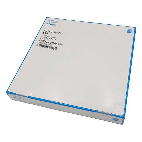 グローバルライフサイエンステクノロジーズジャパン 定量濾紙 円形No.540 18.5cm 100枚入 1540-185 1箱(100枚)（直送品）