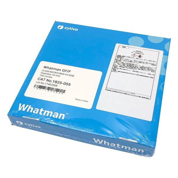 グローバルライフサイエンステクノロジーズジャパン ガラス繊維円形濾紙GF/F 5.5cm 100枚入 1825-055 1箱(100枚)（直送品）