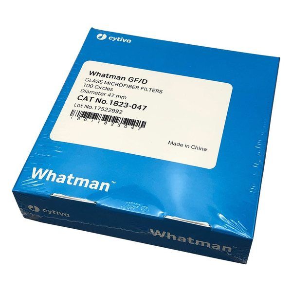 グローバルライフサイエンステクノロジーズジャパン ガラス繊維円形濾紙GF/D 4.7cm 100枚入 1823-047 1箱(100枚)（直送品）