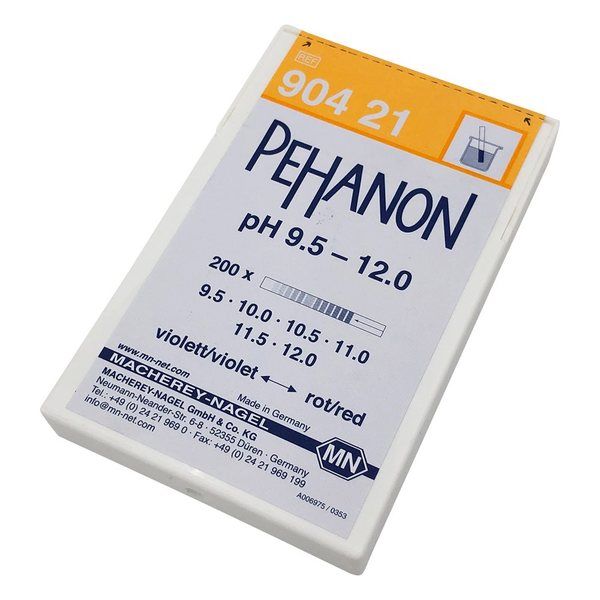 アイシス ストライプpH試験紙(PEHANON) pH9.5ー12.0 1箱(200枚入) MN90421 1箱(200枚)（直送品）