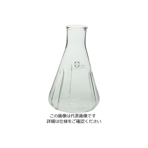 アズワン 振とう三角フラスコ 016310 500A 500mL 13号ゴム 016310-500A 1個 2-4769-05（直送品）