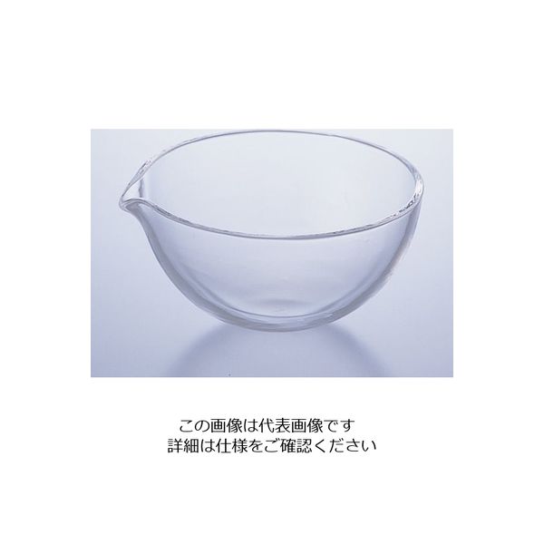 フロンケミカル 石英蒸発皿 90mL 丸底 2-7640-02 1個（直送品）