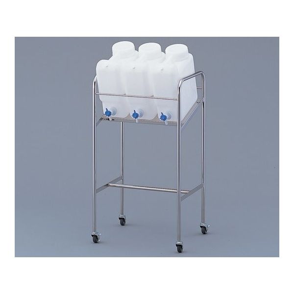 アズワン ヘンペイ活栓付瓶用傾斜スタンド 搭載ボトル:10L×3個 10THS 1個 2-7826-12（直送品）
