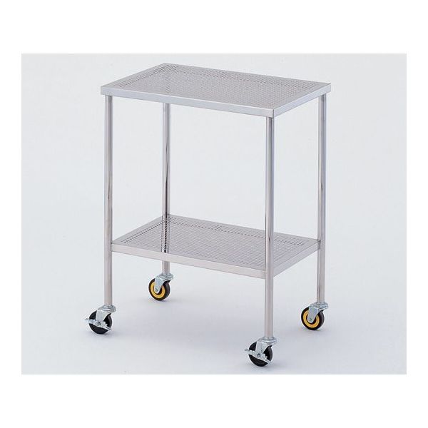 アズワン ステンレスパンチング導電ワゴン SD-2PM 1台 2-7977-02（直送品）