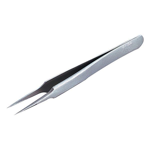 RUBIS MEISTER ピンセット SA(耐酸鋼)製 No.4 4-SA 1本 2-8028-12（直送品）