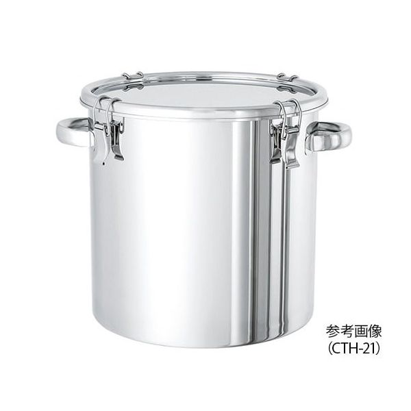 MONOVATE 密閉式タンク(把手タイプ・SUS316L) 36L CTH-36-316L 1個 2-8182-03（直送品）