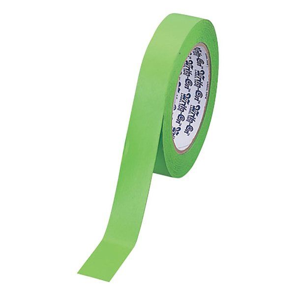 アズワン ライトオン(R)テープ 12.7mm 緑 2-8260-04 1巻（直送品）