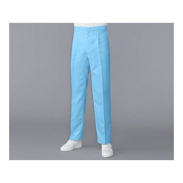 アズワン 無塵衣AS304A(男性用パンツ) ブルー S AS304A 1着 2-8305-15（直送品）