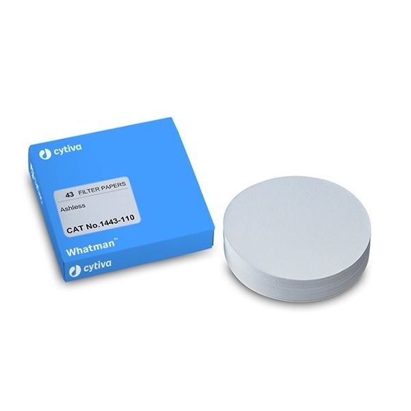 グローバルライフサイエンステクノロジーズジャパン 定量円形濾紙 No.43 11.0cm 100枚入 1443-110 1箱(100枚)（直送品）