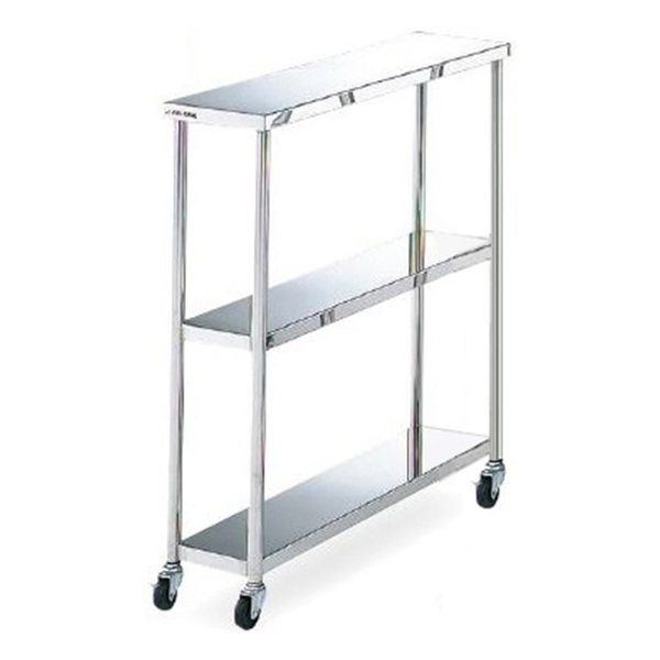 アズワン スキマワゴン 750×200×800mm A 1台 3-5657-01（直送品）