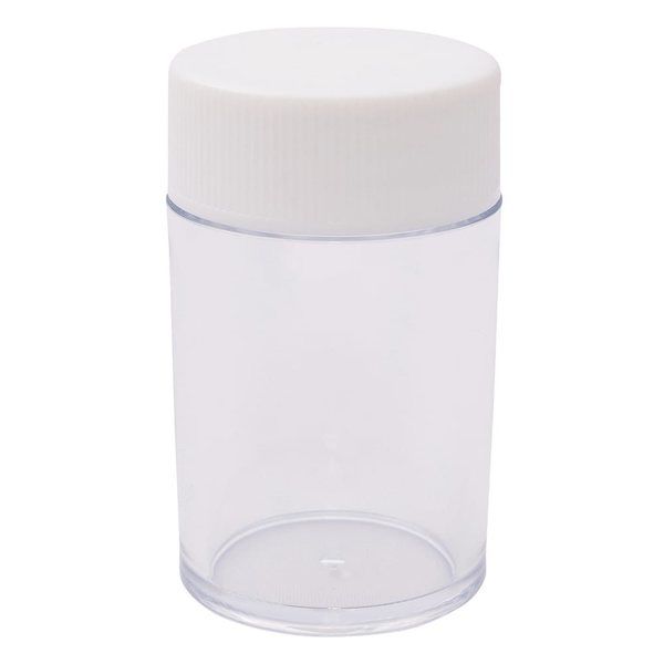 マルエム スチロールねじ瓶 75mL 50本入 No.7 1箱(50個) 4-1024-07（直送品）