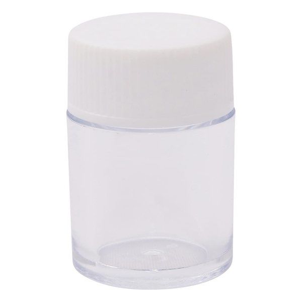 マルエム スチロールねじ瓶 10mL 100本入 No.2 1箱(100個) 4-1024-02（直送品）