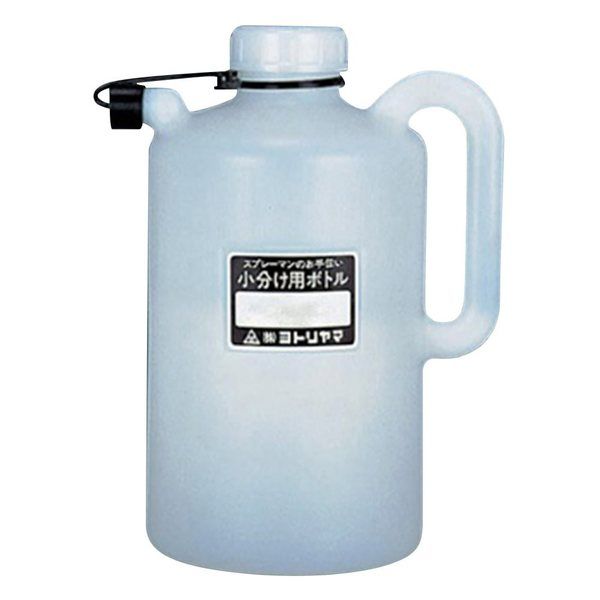 ヨトリヤマ 取手付ボトル 3L 3本入 4-5007-02 1箱(3個)（直送品）