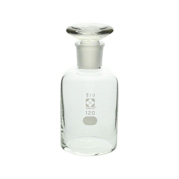 アズワン 共通摺合わせ細口試薬瓶 120mL 4-5033-03 1本（直送品）