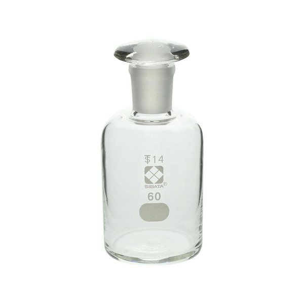 細口ガラス瓶60mL，1本 ６０ｍＬ