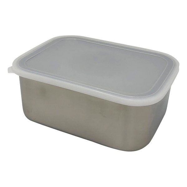 丸山ステンレス フリージング角シール深型容器 220型 (210×162×89mm) 220カタ 1個 4-5623-04（直送品）