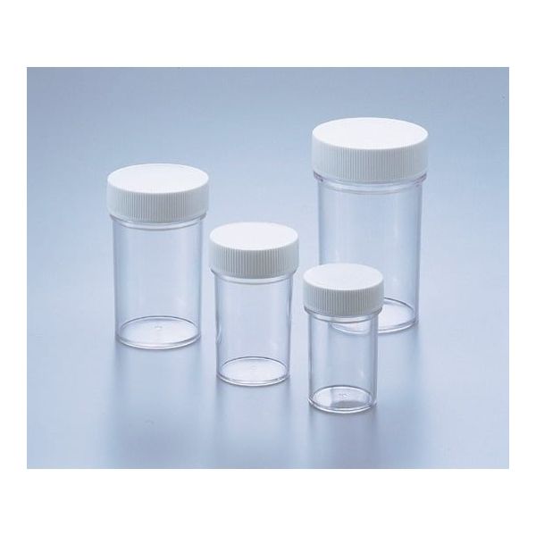 アズワン スチロールT型瓶 600mL 白 5-027-04 1本（直送品）