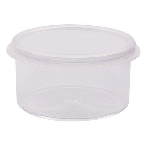 アズワン 丸型V式容器(スチロール製) 20個入 φ63×φ58×34.6mm 5-067-27 1箱(20個)（直送品）