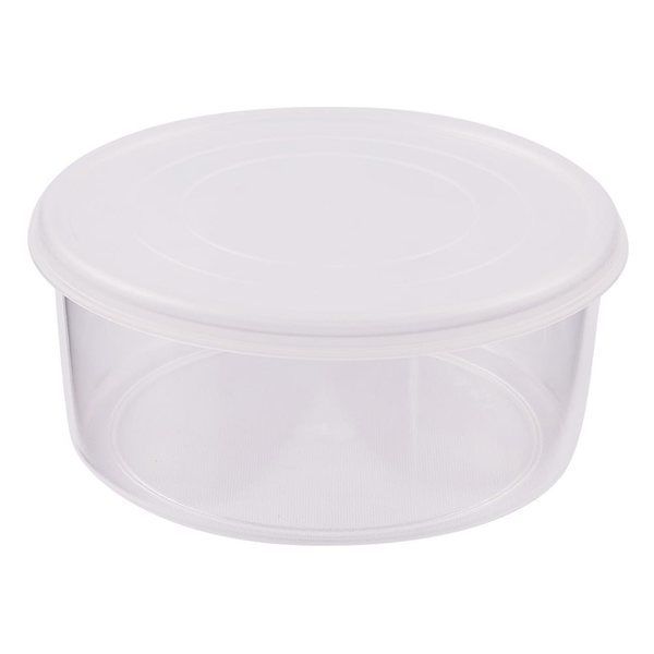 アズワン 丸型V式容器(スチロール製) 10個入 φ99×φ94×45mm 5-067-23 1箱(10個)（直送品）