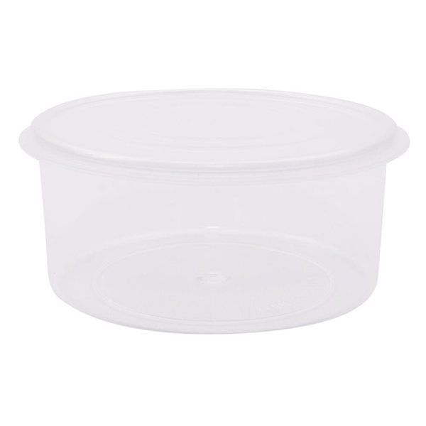 アズワン 丸型V式容器(スチロール製) 10個入 φ113.5×φ108×54.5mm 5-067-24 1箱(10個)（直送品）