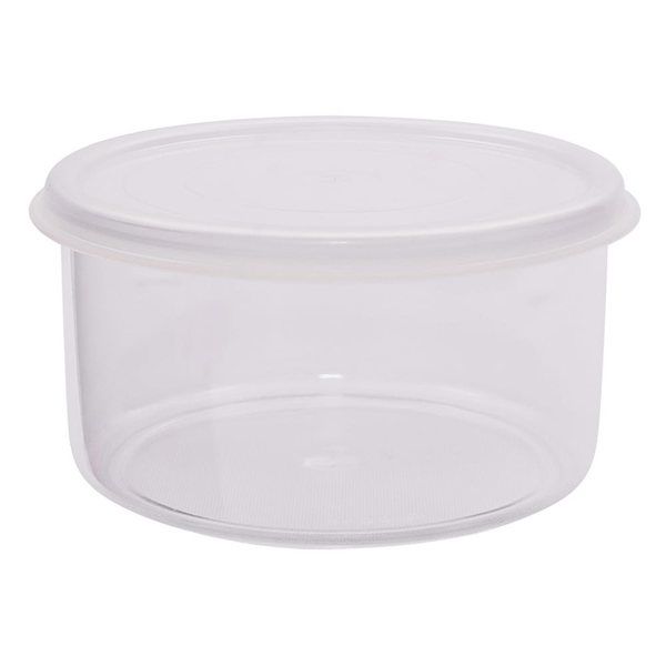 アズワン 丸型V式容器(スチロール製) 10個入 φ82.5×φ78×45.7mm 5-067-28 1箱(10個)（直送品）