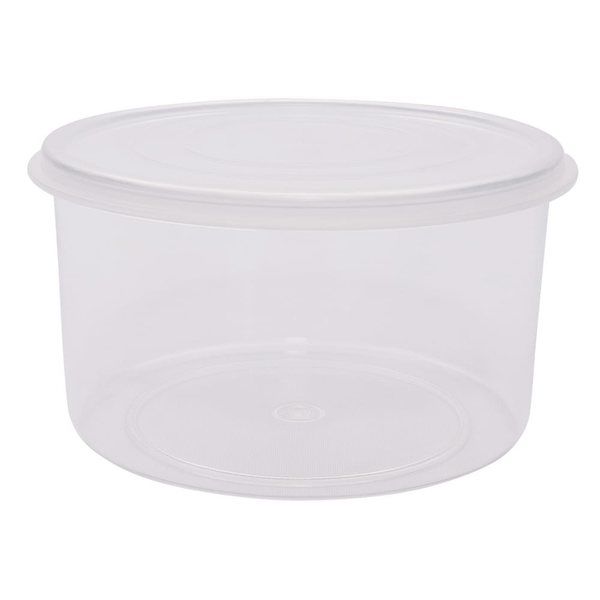 アズワン 丸型V式容器(スチロール製) 6個入 φ113×φ108×66.6mm 5-067-30 1箱(6個)（直送品）