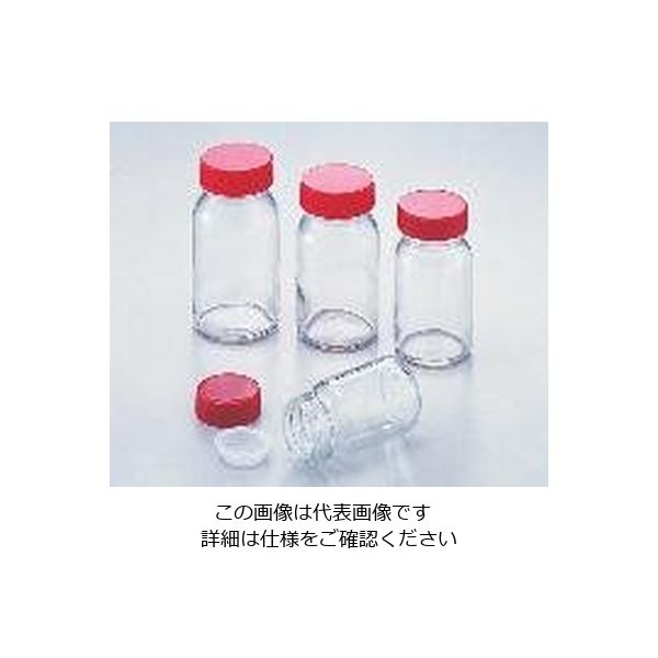 アズワン 規格瓶(広口) 透明 134mL 50本入 5-130-27 1箱(50個)（直送品）