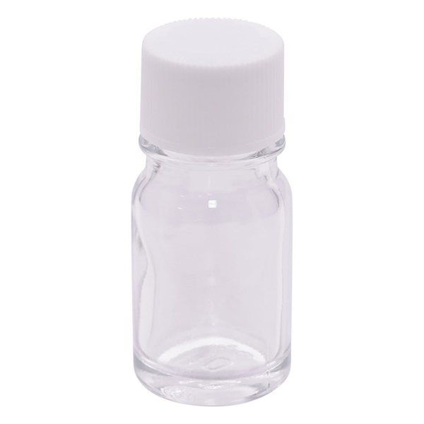 マルエム 細口規格瓶 透明 10mL 100本入 TK-10 1箱(100個) 5-131-11（直送品）