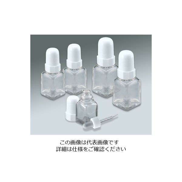 アズワン スポイド瓶(角型ガラス製) 30mL 白 5-134-03 1本（直送品）