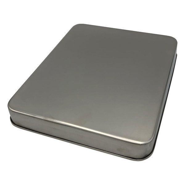 松本製器 ステン蓋付バット (300×240×41mm) No.4 1個 5-173-11（直送品）